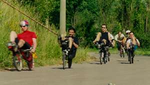 Riding like a devil